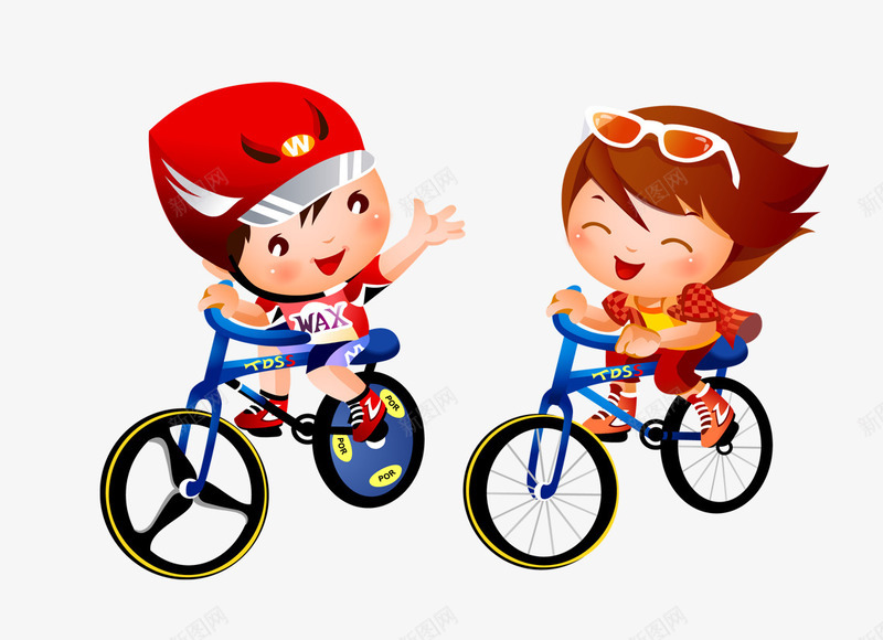 可爱卡通儿童png免抠素材_新图网 https://ixintu.com 儿童 卡通 可爱 欢乐 欢笑 骑行