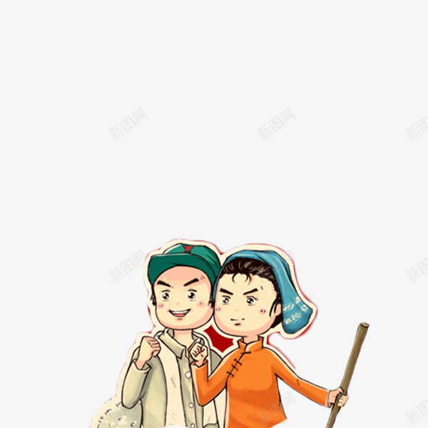 劳动人民png免抠素材_新图网 https://ixintu.com 人物 劳动 卡通