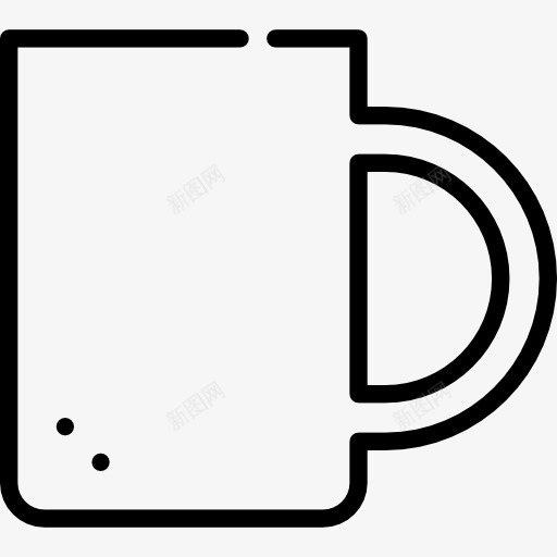 杯图标png_新图网 https://ixintu.com 厨房用具 咖啡店 喝热饮料 工具和用具 杯子 茶