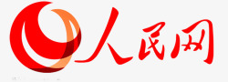 人民网人民网横向logo图标高清图片