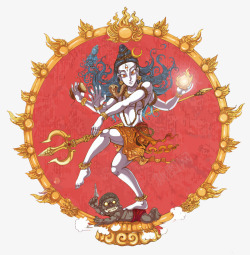 十胜节快乐印度神话素材