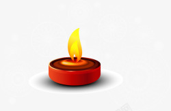 燃烧完的蜡烛最后的蜡烛矢量图高清图片