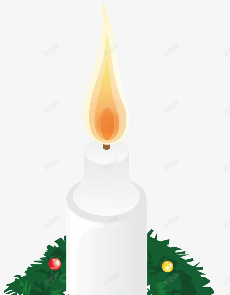 白色圣诞节蜡烛矢量图图标ai_新图网 https://ixintu.com 圣诞全透明图标 圣诞全透明图标素材 圣诞素材 圣诞素材图片 圣诞素材库 圣诞节 圣诞透明png素材 白色 蜡烛 矢量图