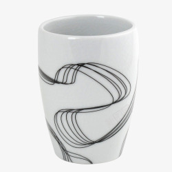 冰裂纹陶瓷杯子素材