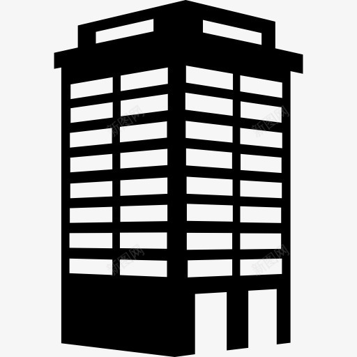 楼塔的角度图标png_新图网 https://ixintu.com 塔 建筑 结构