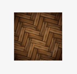 棕色木地板木纹效果高清图片