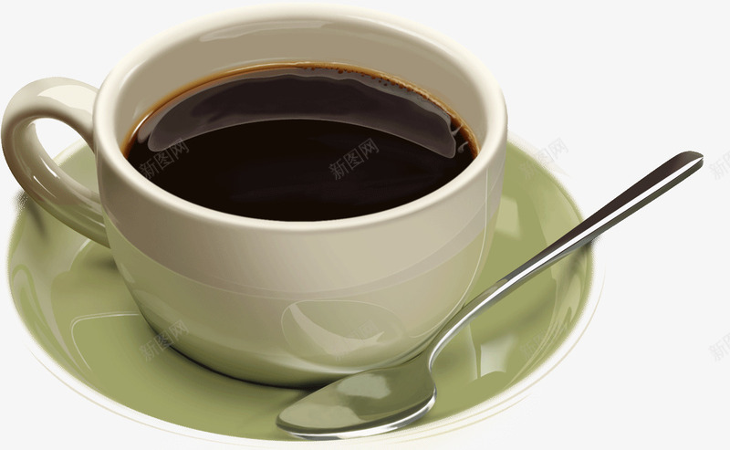 陶瓷咖啡杯psd免抠素材_新图网 https://ixintu.com 创意生活 勺子 咖啡 咖啡杯免抠 咖啡杯免抠素材 咖啡杯子 杯子 盘子 绿色盘子 陶瓷杯子 陶瓷盘子 饮料