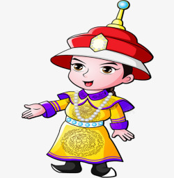 清朝皇帝服饰素材