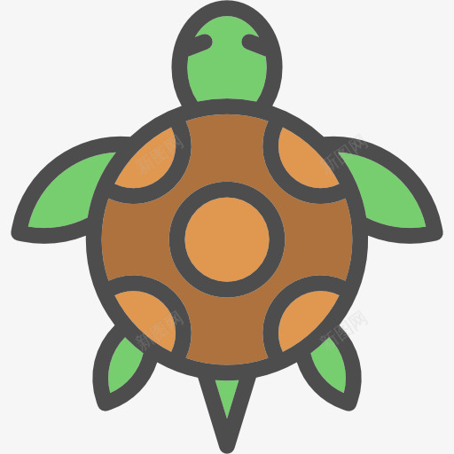 乌龟图标png_新图网 https://ixintu.com Tortoise 两栖动物 动物 宠物 爬行动物