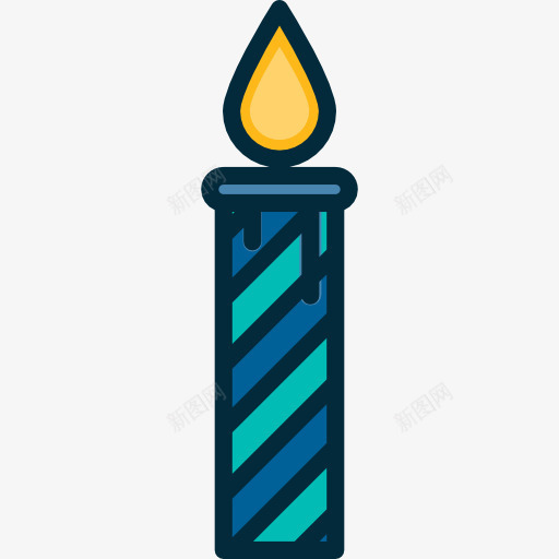 蜡烛图标png_新图网 https://ixintu.com 光 杂 照明 蜡烛 蜡烛微光 装饰 观赏