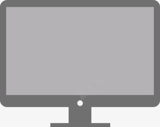 显示屏png免抠素材_新图网 https://ixintu.com 显示屏 灰色 电脑 电视 黑色