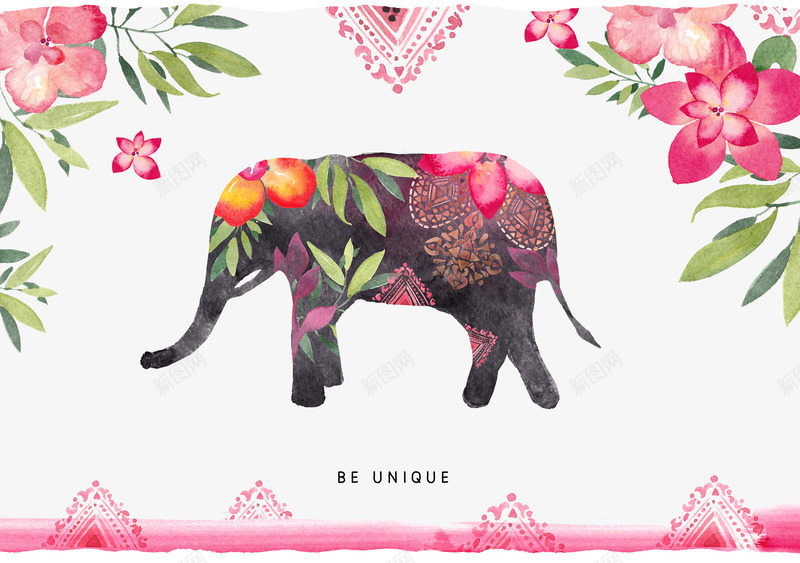 大象png免抠素材_新图网 https://ixintu.com 免扣 创意 动物 大象 宠物 手绘 艺术 非洲 高清图片PNG