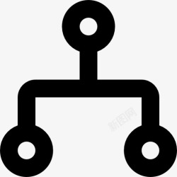 终点线segemnt组织结构图图标高清图片