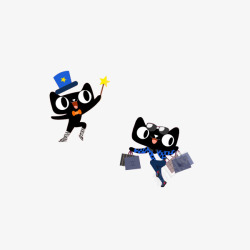 天语logo天猫卡通形象图标高清图片