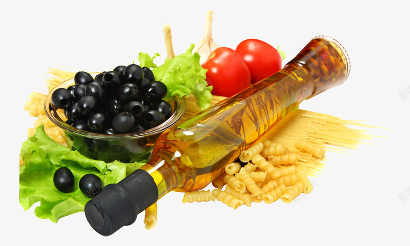 蓝莓意面食用油png免抠素材_新图网 https://ixintu.com 产品实物 意面 水果 蔬菜