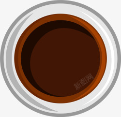 褐色清新咖啡素材