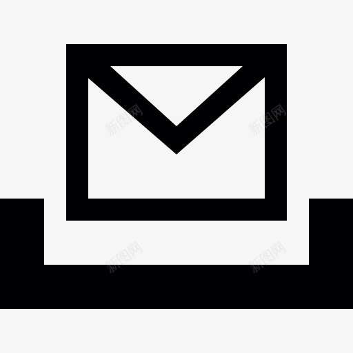 邮箱内的邮件图标png_新图网 https://ixintu.com 接口 注 电子邮件 短信 邮件 邮箱的收件箱