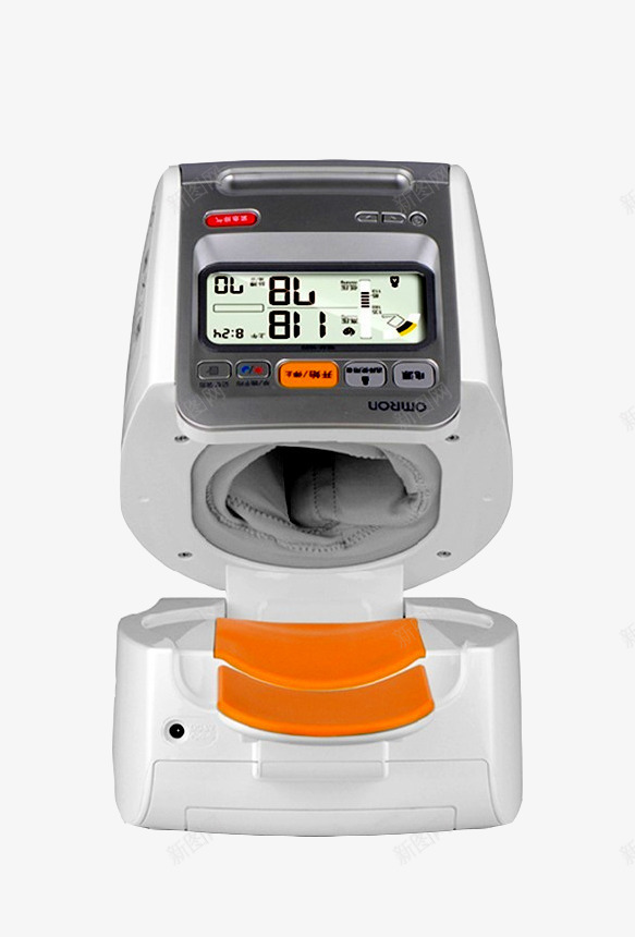 欧姆龙电子血压计png免抠素材_新图网 https://ixintu.com 产品实物 欧姆龙电子血压计 臂筒式 血压测量仪