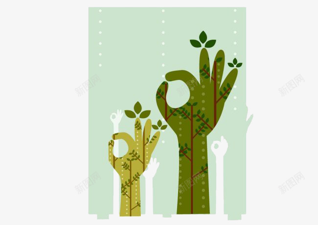 绿色环保宣传png免抠素材_新图网 https://ixintu.com 生态环保 空间环境 绿色环保 节能环保