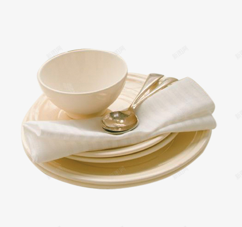 成套陶瓷餐具png免抠素材_新图网 https://ixintu.com 勺子 杯子 陶瓷 餐具