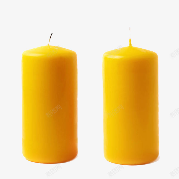 黄色新蜡烛png免抠素材_新图网 https://ixintu.com 新烛 烛芯 照明 燃烧 祈祷蜡烛 祈福 蜡烛 香烛 黄色