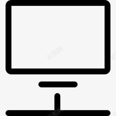 屏幕的轮廓图标图标