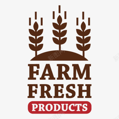农产品宣传图形图标图标