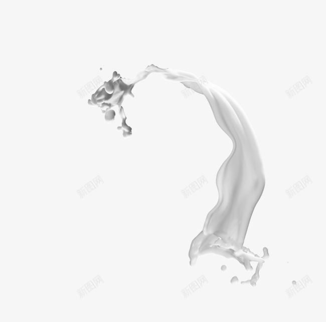 飞溅牛奶模板png免抠素材_新图网 https://ixintu.com 淘宝 淘宝模板下载 淘宝素材 淘宝设计 牛奶 飞溅