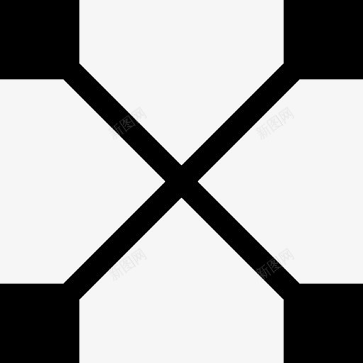 跨图标png_新图网 https://ixintu.com 交叉 取消 接近 标志的形状 禁止 错误