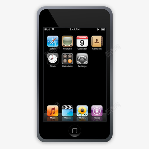 iPod触摸菜单iPod的触摸png免抠素材_新图网 https://ixintu.com iPod ipod menu touch 菜单 触摸