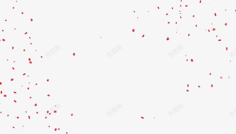 创意红色不规则圆点png免抠素材_新图网 https://ixintu.com 不规则 创意 圆点 红色