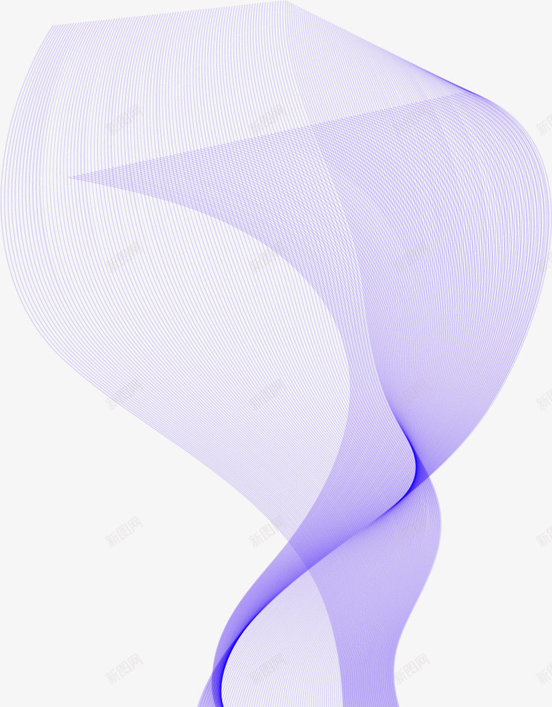 梦幻紫色弧线png免抠素材_新图网 https://ixintu.com 创意 唯美 弧线 抽象 晕染 梦幻 渲染 紫色