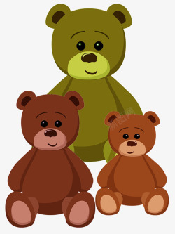 儿童玩具模板可爱小熊高清图片
