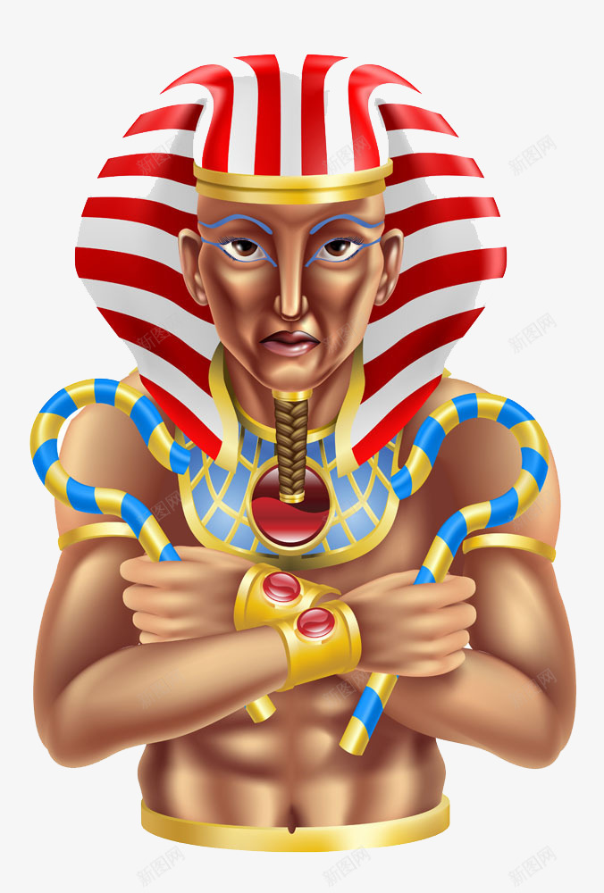 埃及人物png免抠素材_新图网 https://ixintu.com 埃及人物设计埃及人物设计模板下载人物矢量人物法老埃及人物