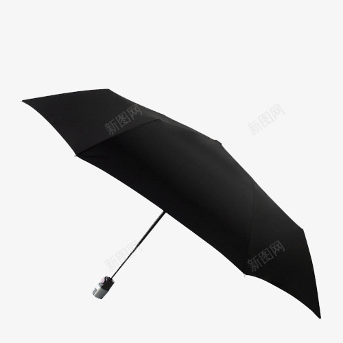纯黑色雨伞png免抠素材_新图网 https://ixintu.com 半自动雨伞 沉重 纯色 自动