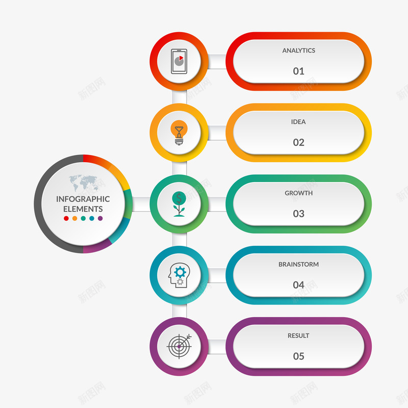 创意信息图表矢量图ai免抠素材_新图网 https://ixintu.com PPT图形 信息标签 创意信息图表 商务信息图表 商务金融 扁平信息图表 演示图形 矢量图表 矢量图