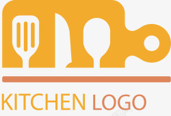 餐具logo菜刀中式餐饮logo矢量图图标高清图片