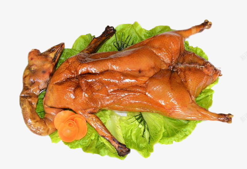 大鹅png免抠素材_新图网 https://ixintu.com 烧鹅 禽类 美味的烧鹅图片 肉类食物 菜肴