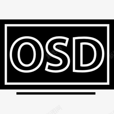 OSD视频监控图标图标