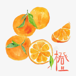 诱人的橙子卡通手绘诱人的橙子高清图片