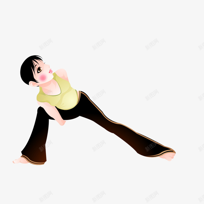 锻炼身体的美女png免抠素材_新图网 https://ixintu.com 瑜伽锻炼 美女 身体 锻炼 锻炼身体