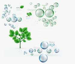 生态信息环境保护与水泡高清图片