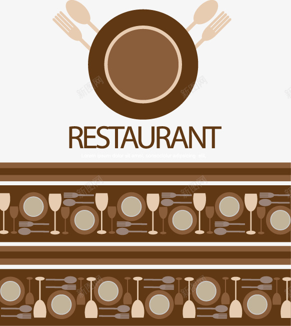 西餐菜单矢量图ai免抠素材_新图网 https://ixintu.com 红酒 美食 菜单设计 餐厅 矢量图