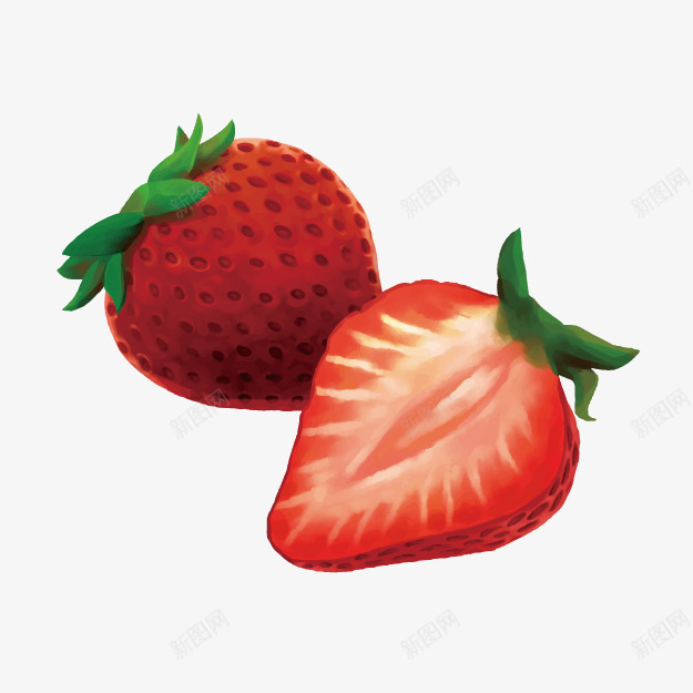 水果图案手绘食物水果草莓图标png_新图网 https://ixintu.com 3d 3d卡通 3d图标 3d图片 3d水果图案 3d水果素描 水果 草莓 食物素描