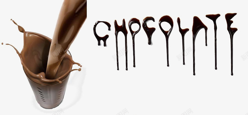 巧克力图标巧克力图案巧克力滴图标