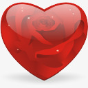 RosyheartIcon图标png_新图网 https://ixintu.com bookmark fav favorite favourite heart love rosy valentine