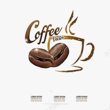 创意咖啡标志图标图标