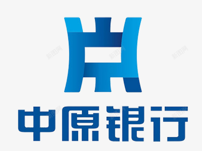中原银行蓝色logo图标psd_新图网 https://ixintu.com logo logo设计 中原银行 中原银行logo 蓝色