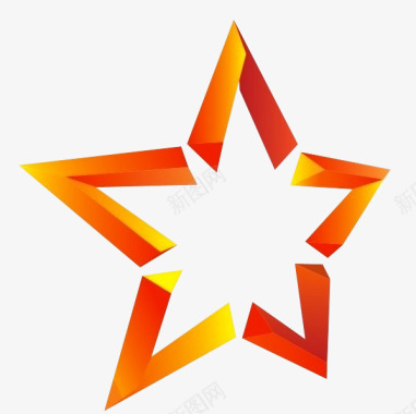 五星图形图标图标