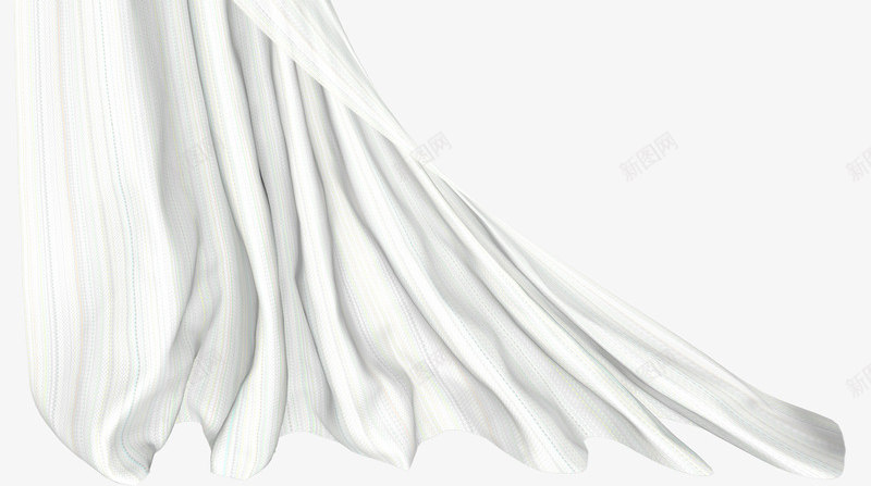 白色清新窗帘装饰图案png免抠素材_新图网 https://ixintu.com 免抠PNG 清新 白色 窗帘 装饰图案